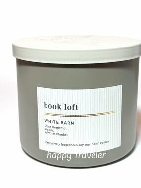 BOOK LOFT 3 Wick Candle